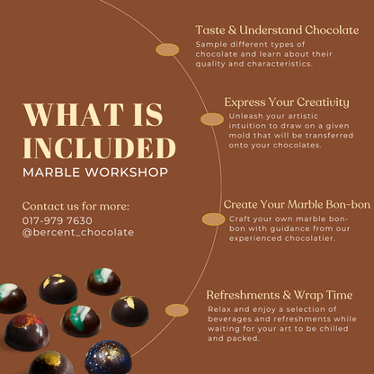 【DIY WORKSHOP】 Weekend Workshop Marble Bon-bon